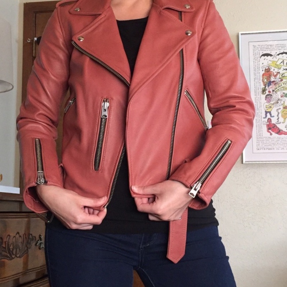 All Saints Balfern Leather Jacket